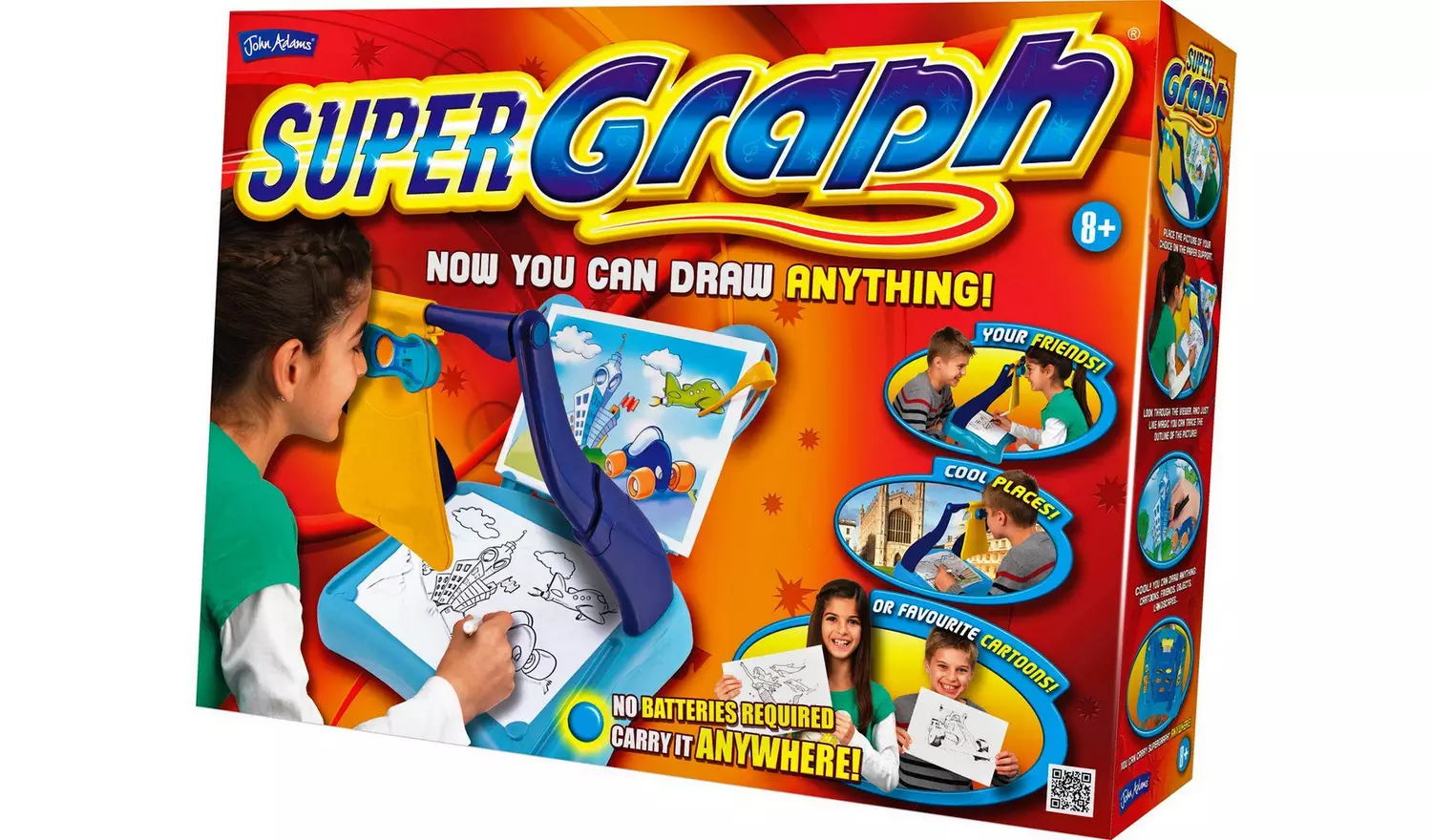 John Adams SuperGraph Drawing System Set