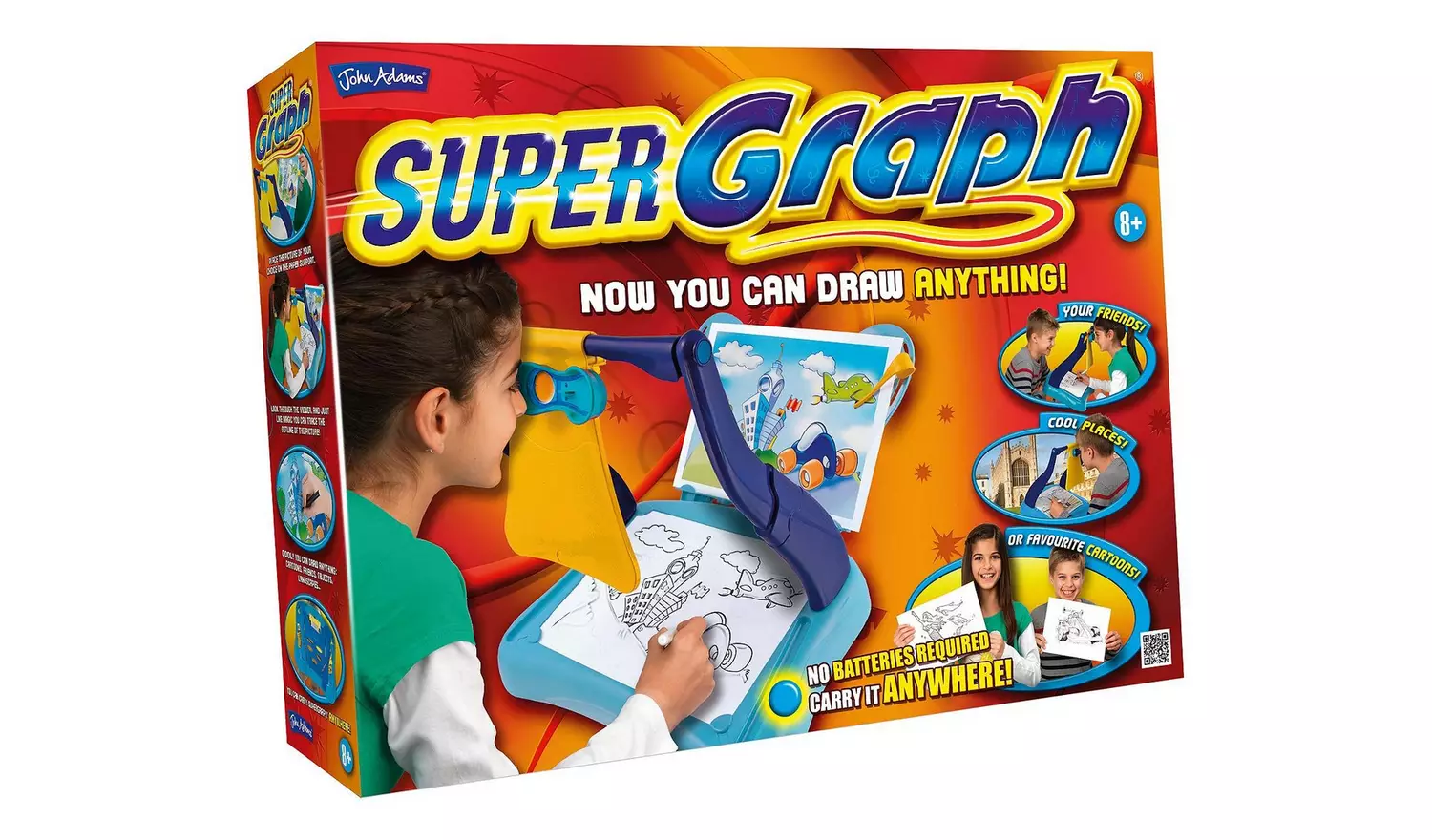 John Adams SuperGraph Drawing System Set