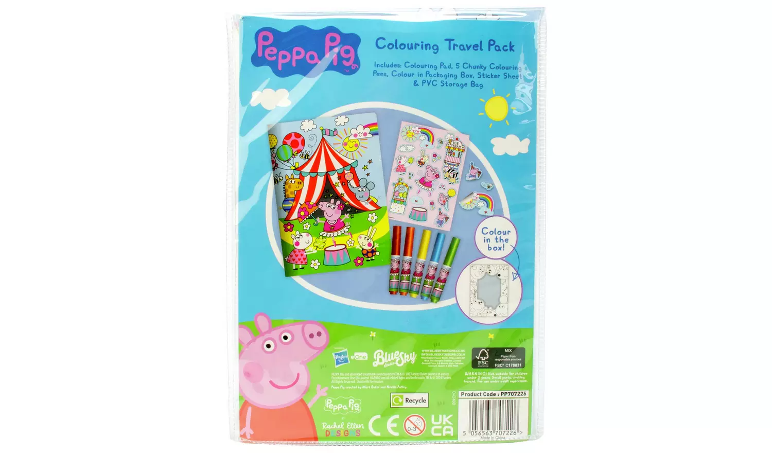 Hasbro Peppa X Rachel Ellen Colouring Set