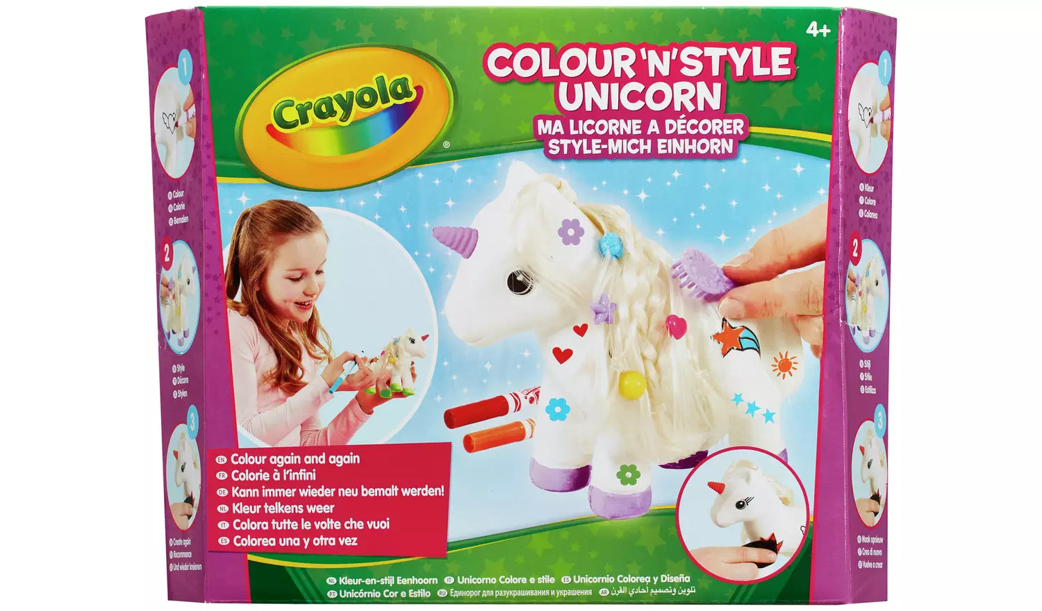 Crayola Colour n Style Unicorn Craft Set