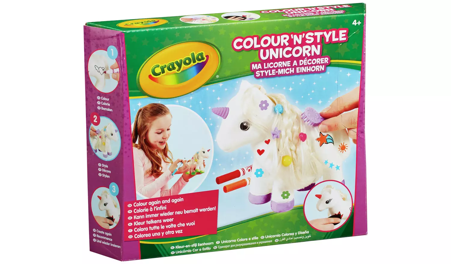 Crayola Colour n Style Unicorn Craft Set