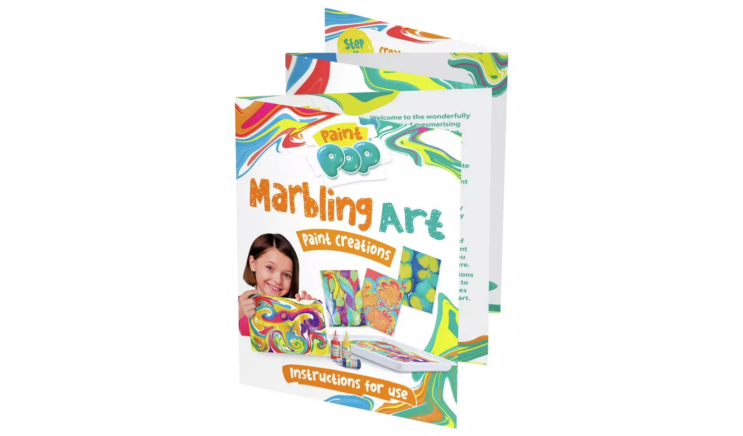 Paint Pop Marbling Set 12 Paints
