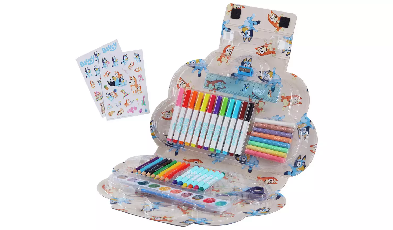 Bluey Art Compendium 50 Piece Activity And Craft Set