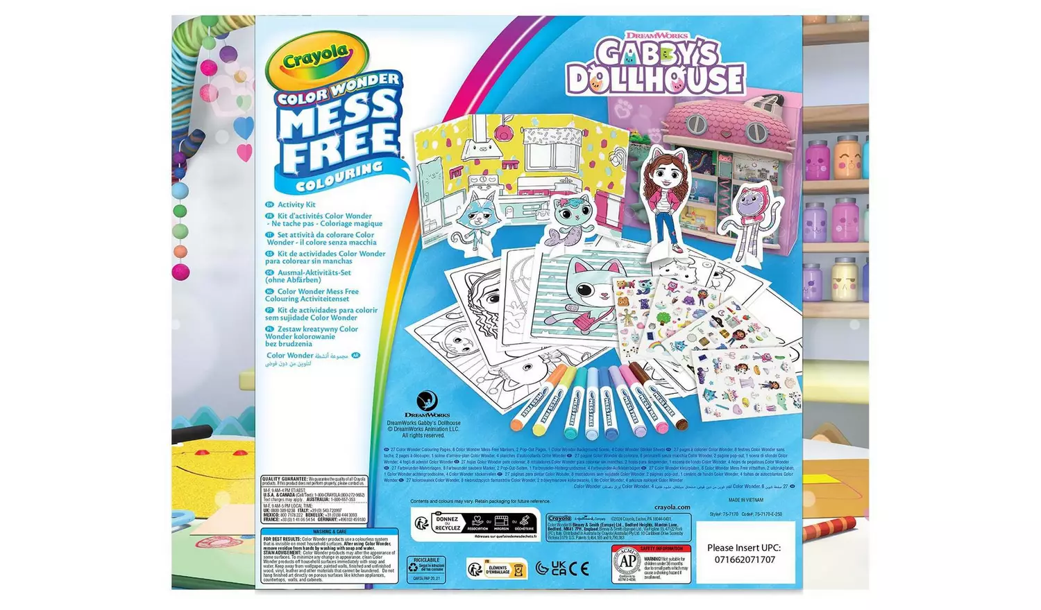 Crayola Gabby's Colour Wonder Activity Set