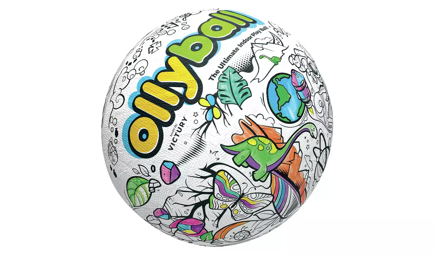 Ollyball Classic Indoor Colourable Play Ball