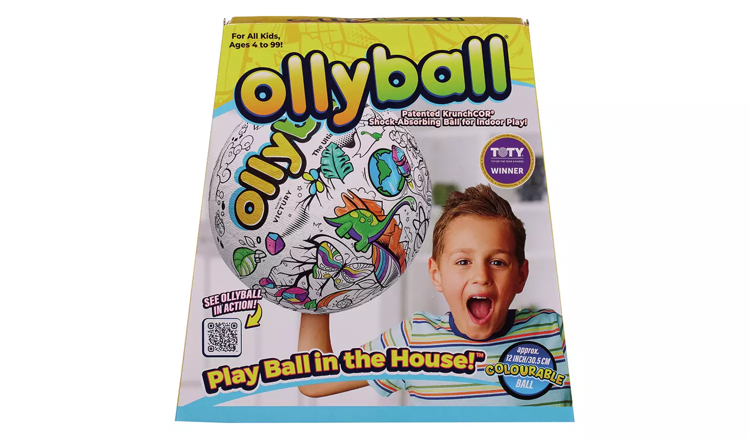 Ollyball Classic Indoor Colourable Play Ball