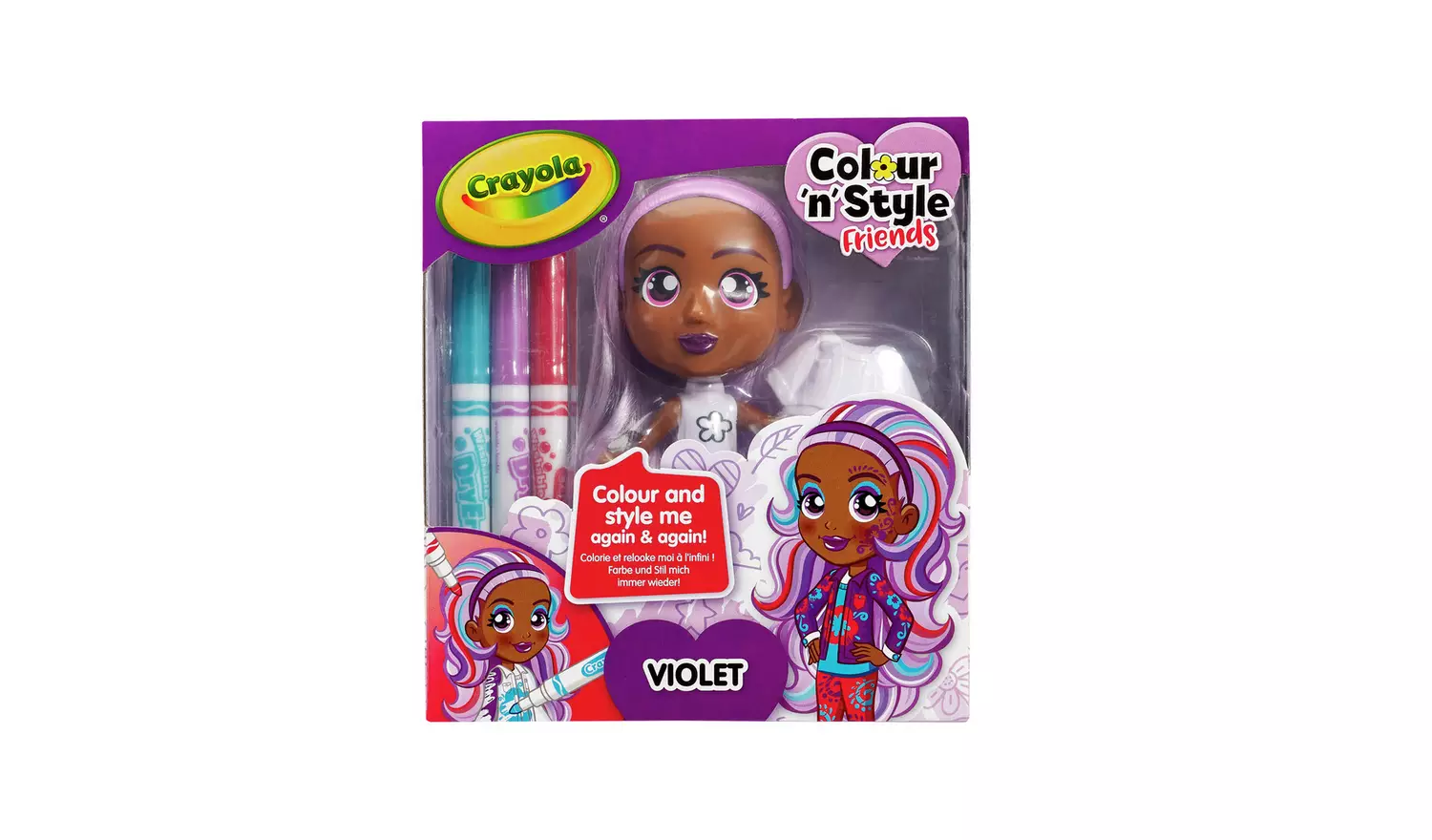 Crayola Colour 'n' Style Friends Assortment