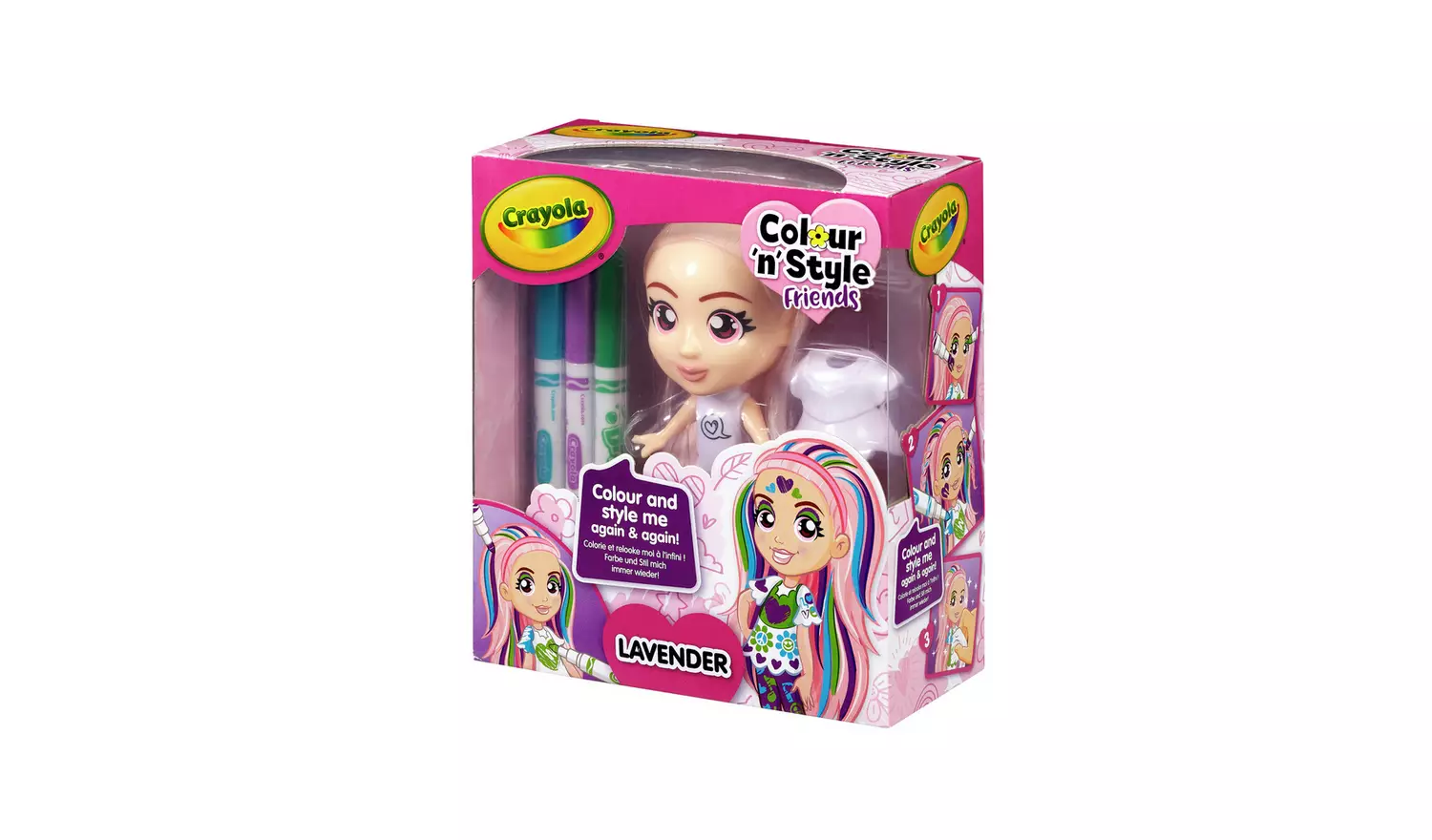 Crayola Colour 'n' Style Friends Assortment