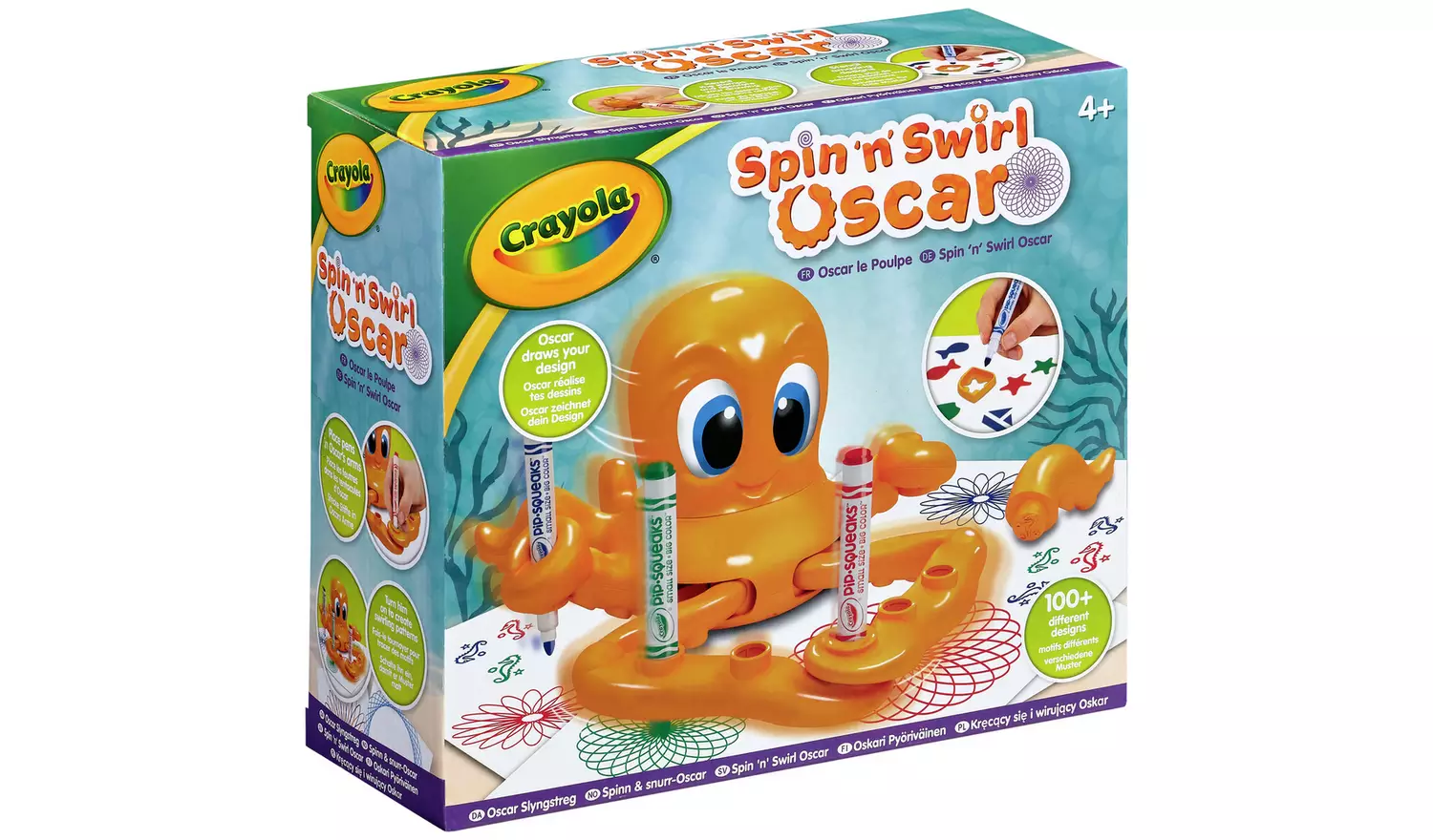 Crayola Spin and Spiral Oscar the Octopus