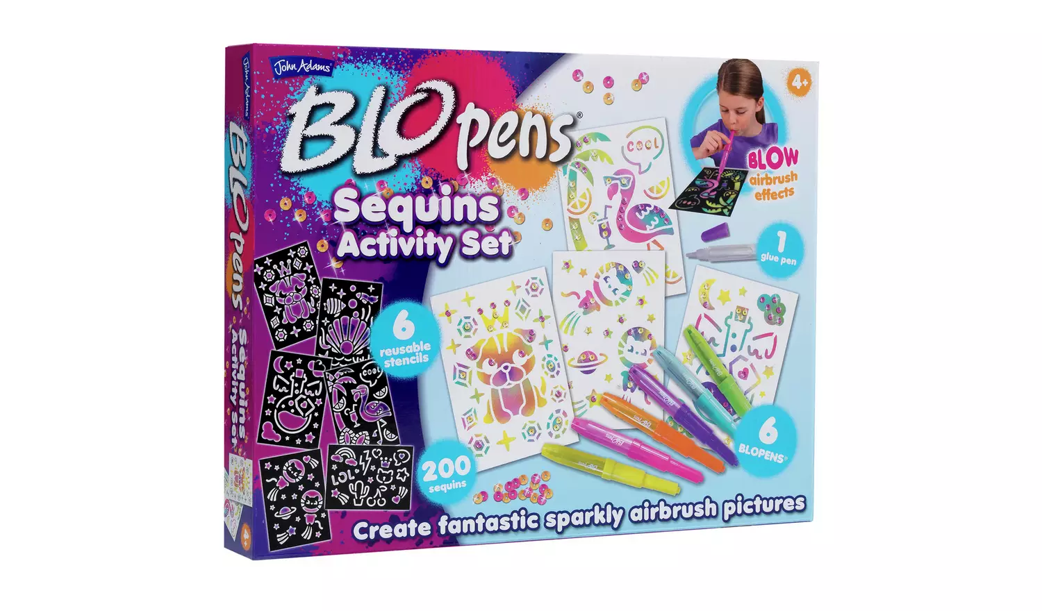 John Adams Blopens Sequins Set