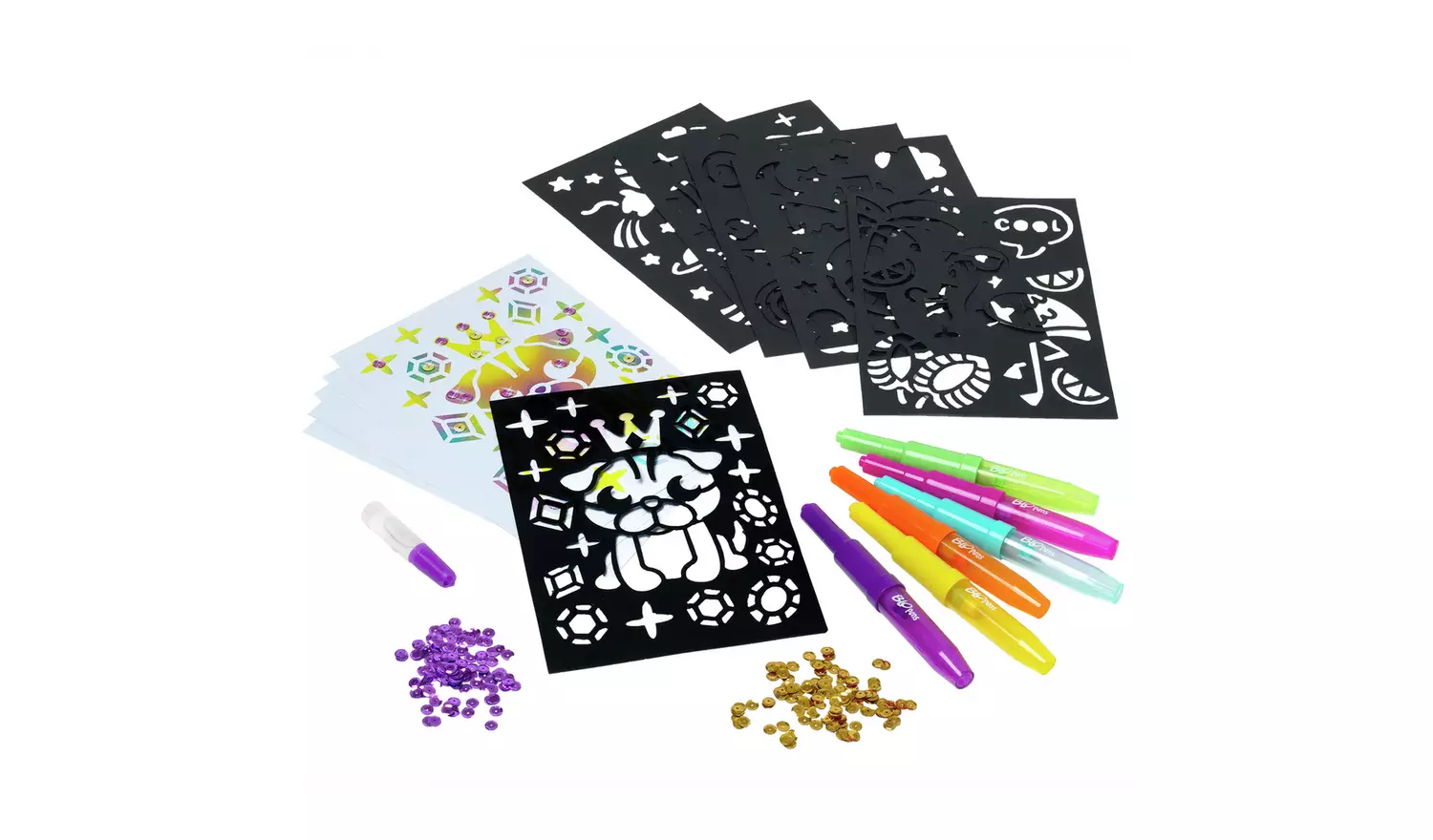 John Adams Blopens Sequins Set