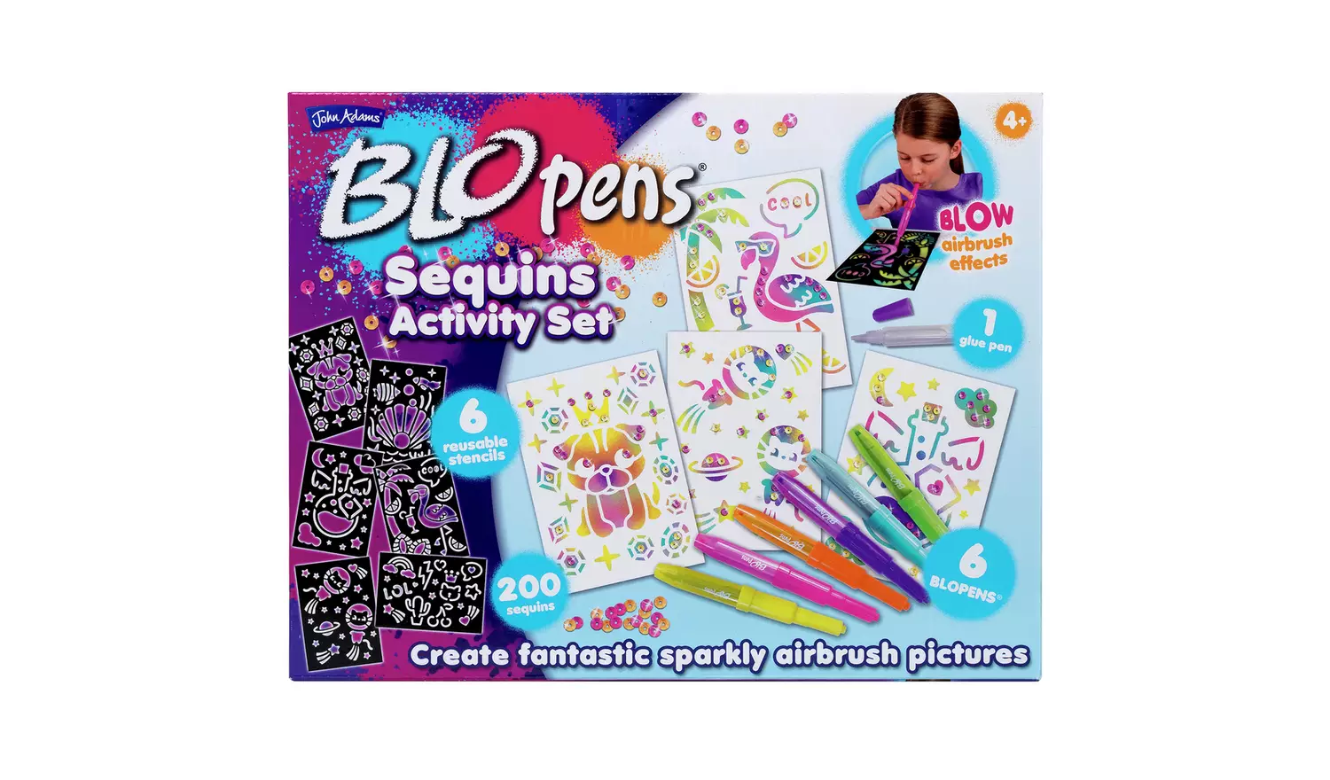 John Adams Blopens Sequins Set