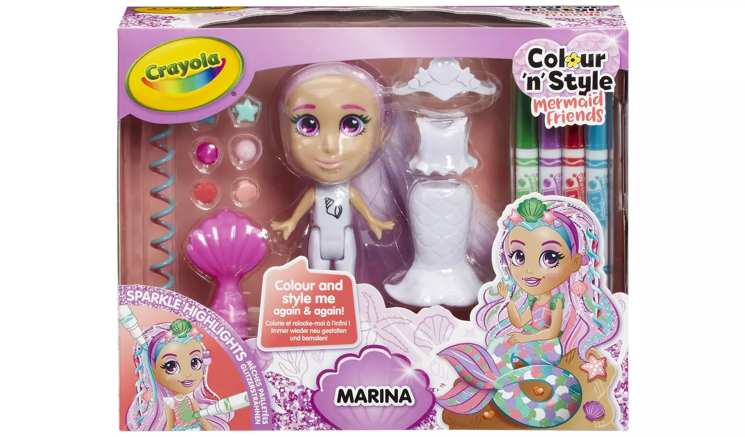 Crayola Colour and Style Mermaid