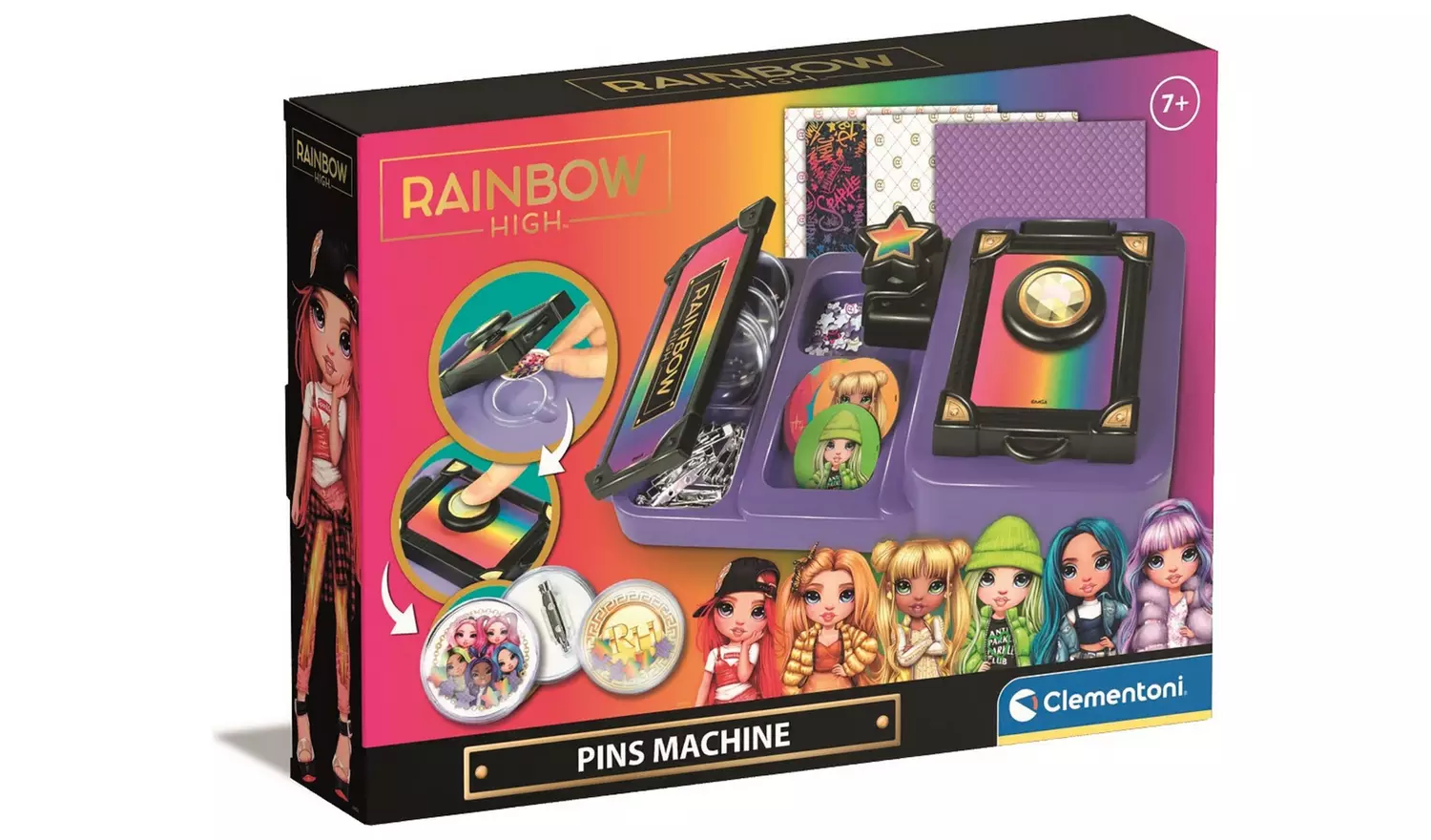 Rainbow High Badge Machine