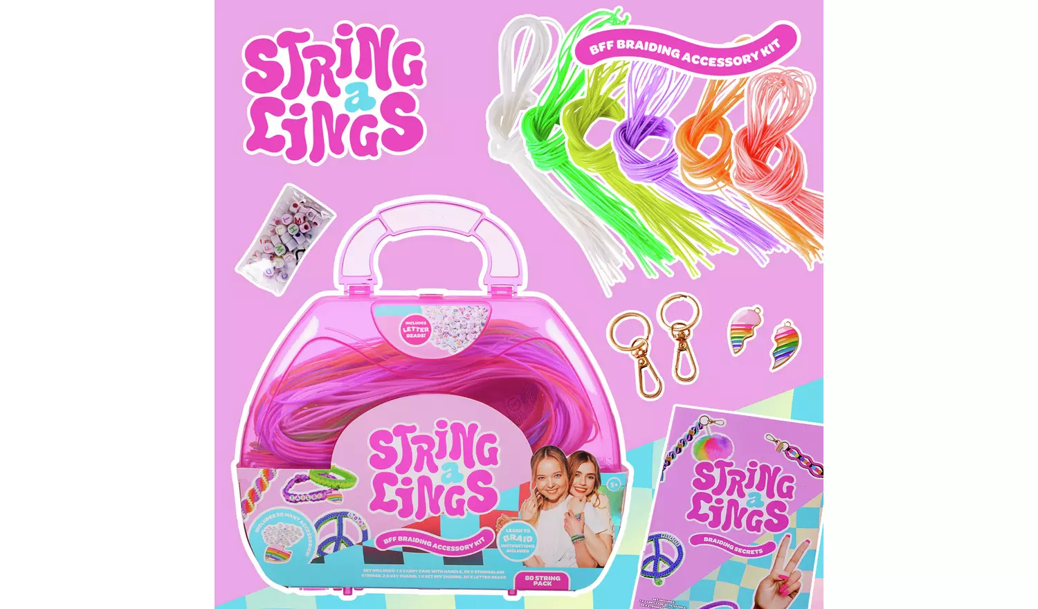 Stringalings BFF Braiding Accessory Kit