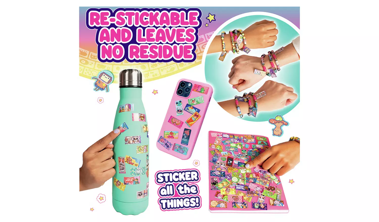Sticki Rolls Anna & Erin BFF Bracelet Pack