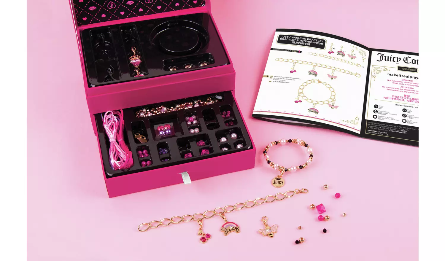 Make It Real Juicy Couture Glamour Box Jewellery Set