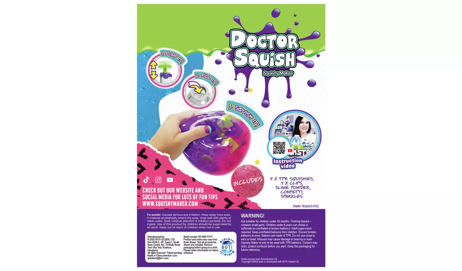 Doctor Squish Squishy Maker Refill Pack