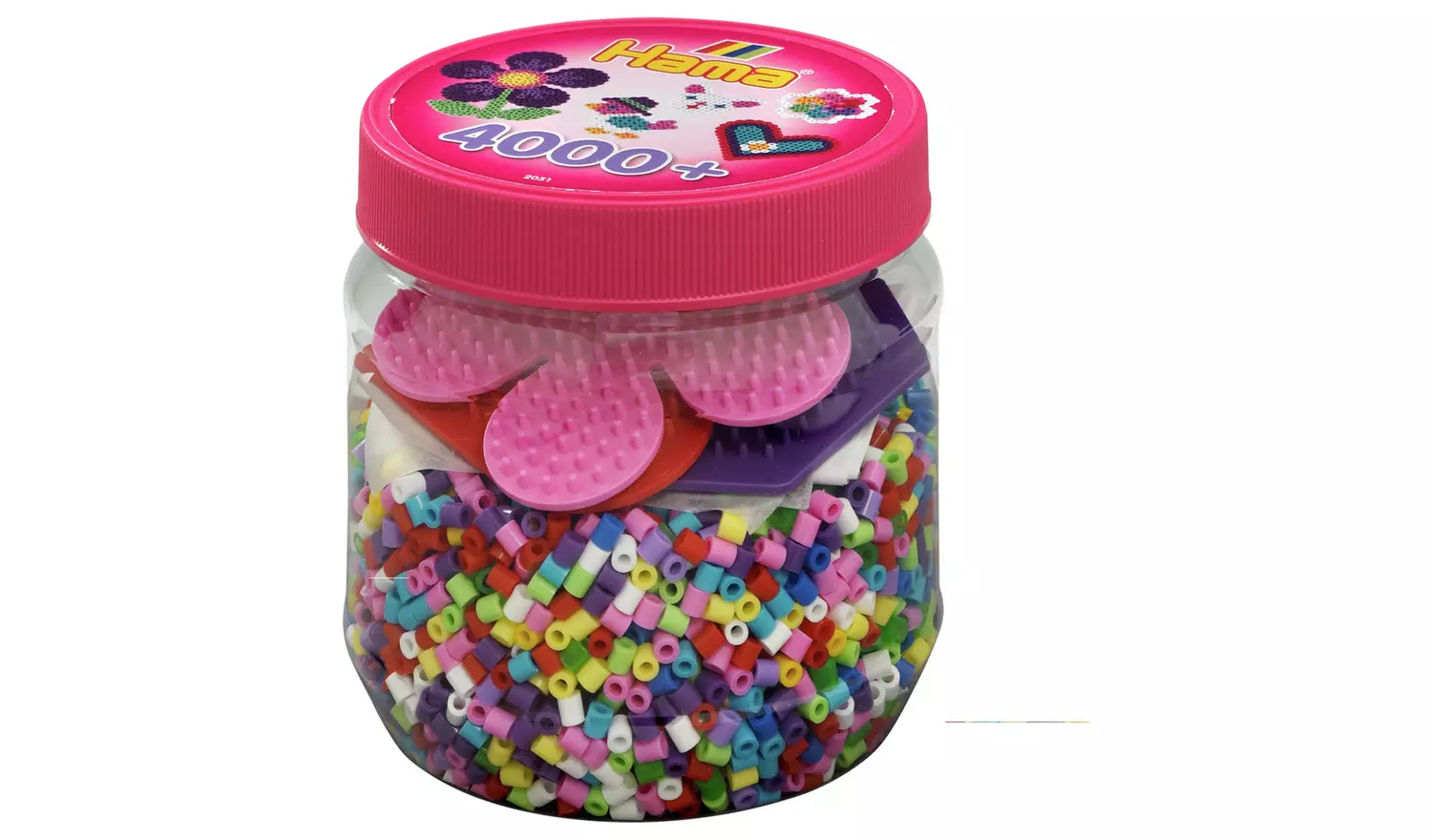 Hama 4K Beads & 3 Pegboard Craft Set