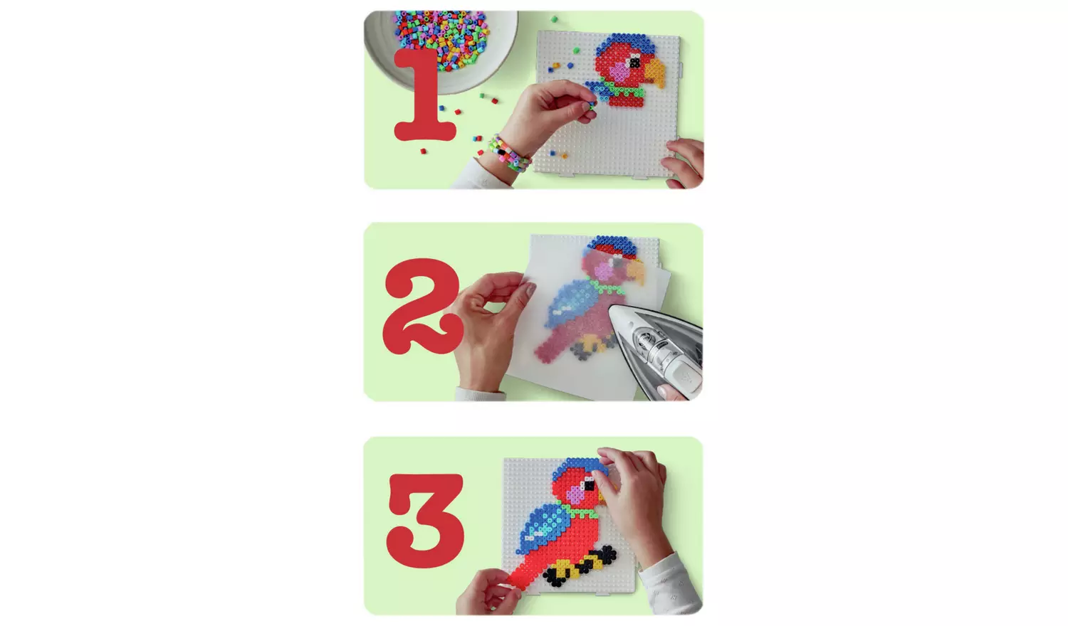 Hama 4K Beads & 3 Pegboard Craft Set