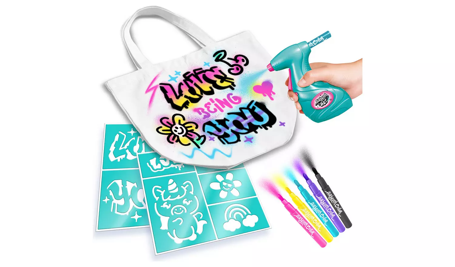 Airbrush Art Fashion Designer Kit