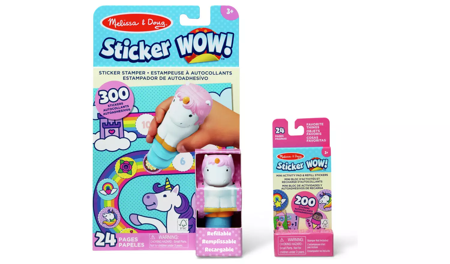Melissa & Doug Wow Unicorn Sticker Bundle