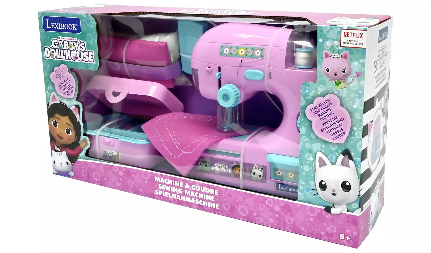 Gabby's Dollhouse Lexi Book Sewing Machine