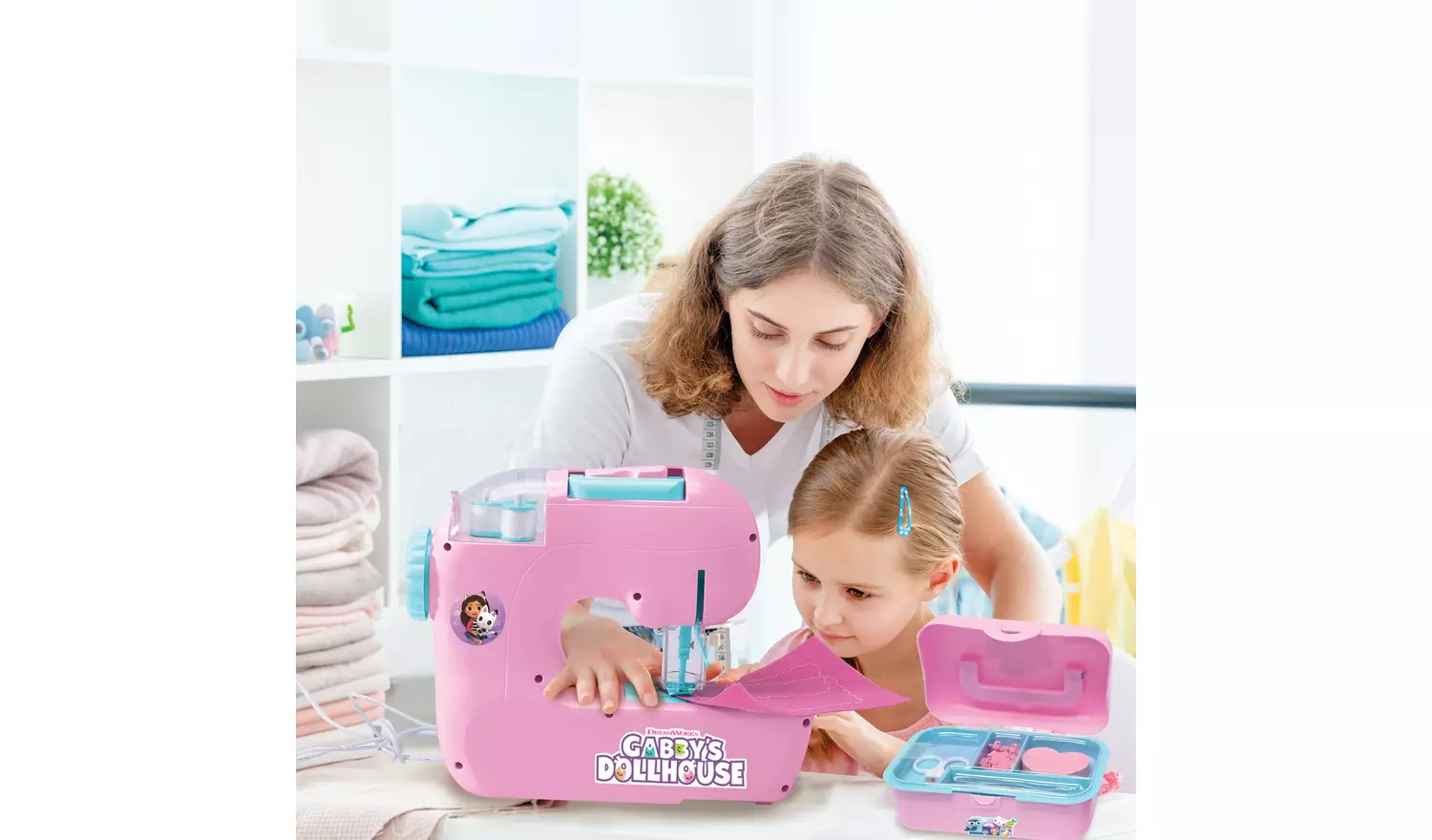 Gabby's Dollhouse Lexi Book Sewing Machine