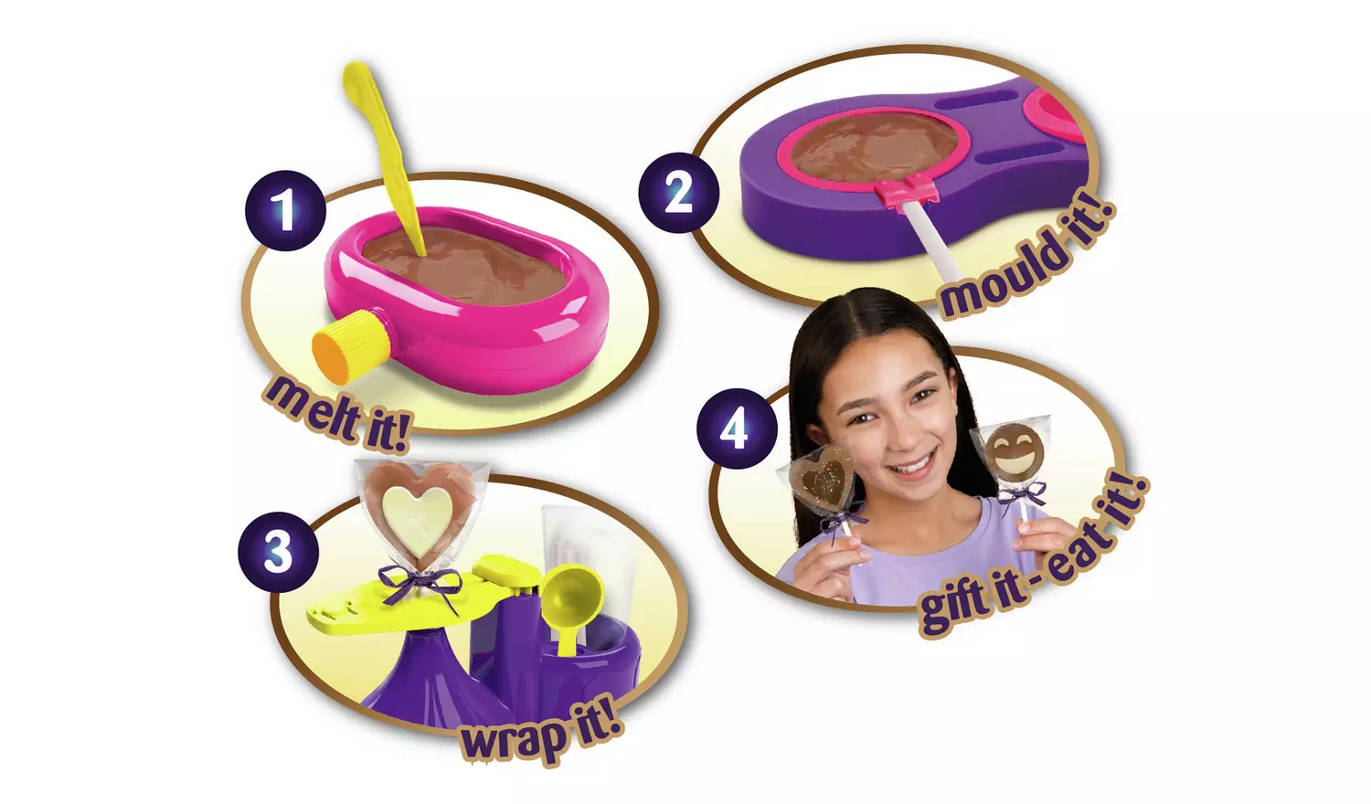 John Adams Chocolate Lolly Maker