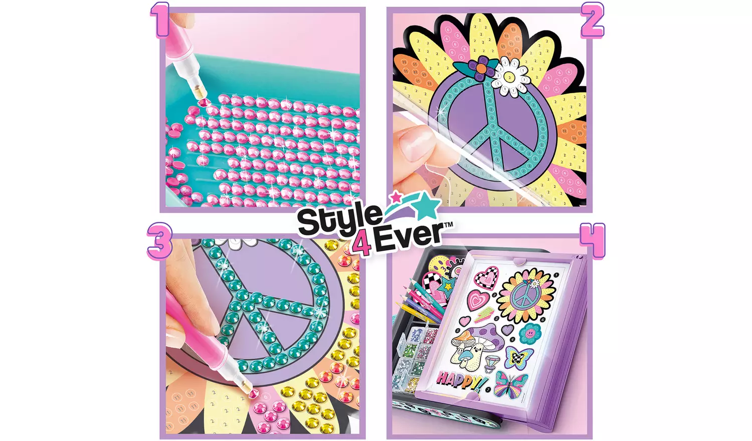 Style 4 Ever Diamond Art LED Case