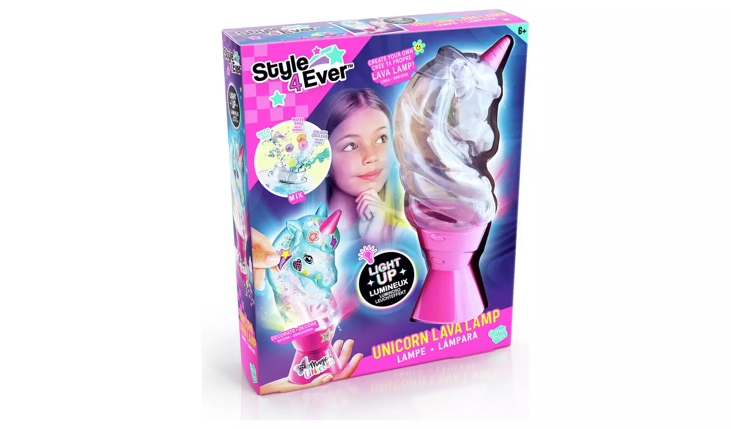 Style 4 Ever DIY Unicorn Lava Lamp