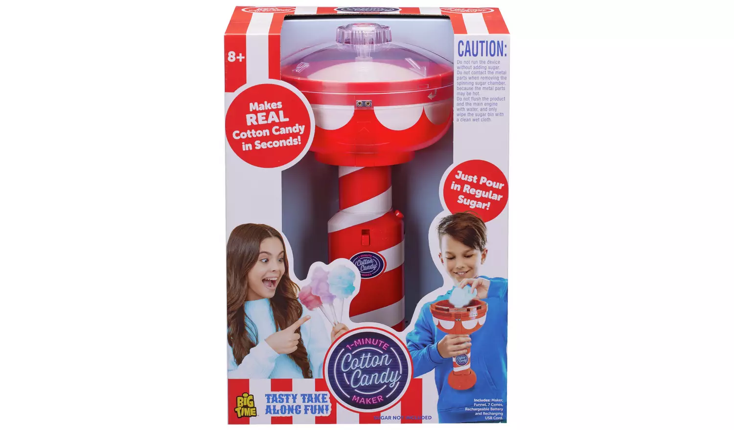 1 Minute Cotton Candy Machine