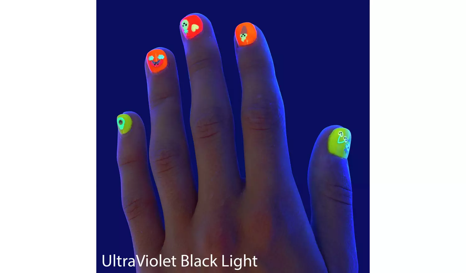 FabLab Glow in the Dark Nail Kit