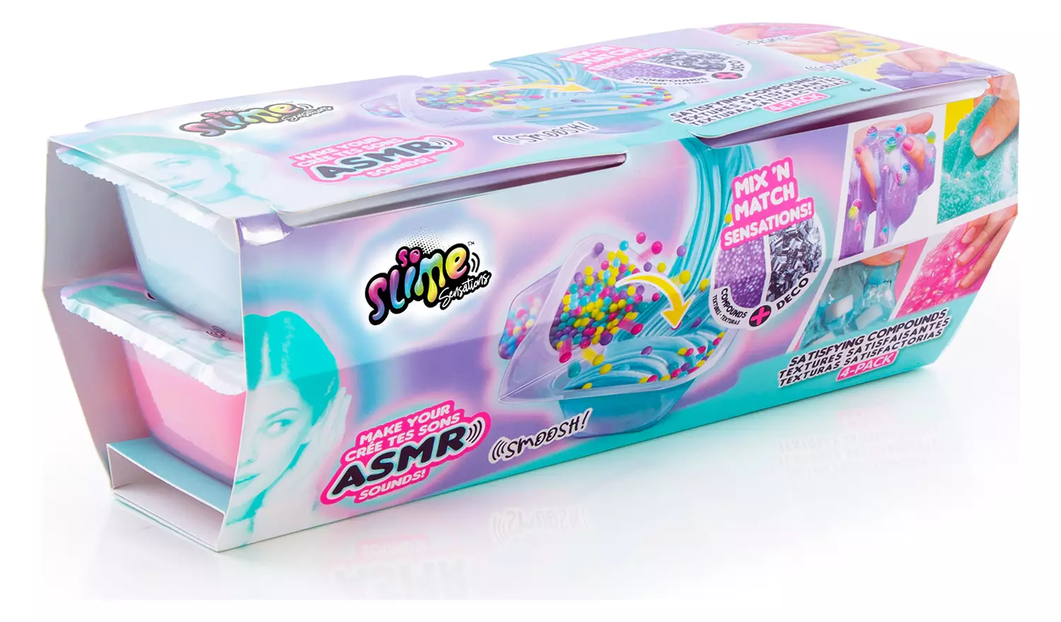 So Slime Sensations Satisfying Compound Kit 4 Pack