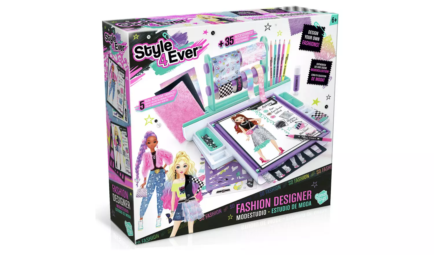 Style 4 Ever Fashion Designer Studio - Purple