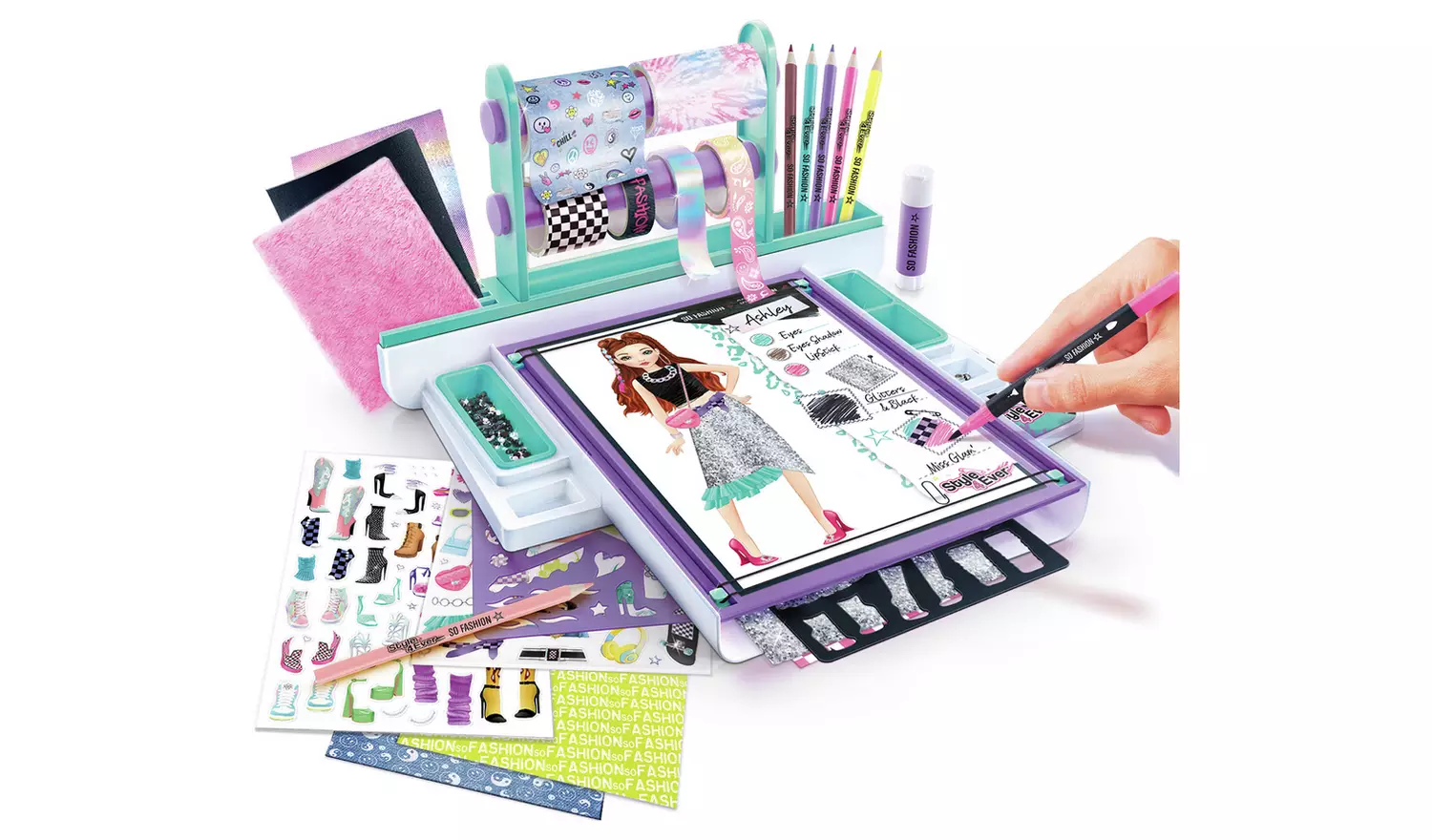 Style 4 Ever Fashion Designer Studio - Purple