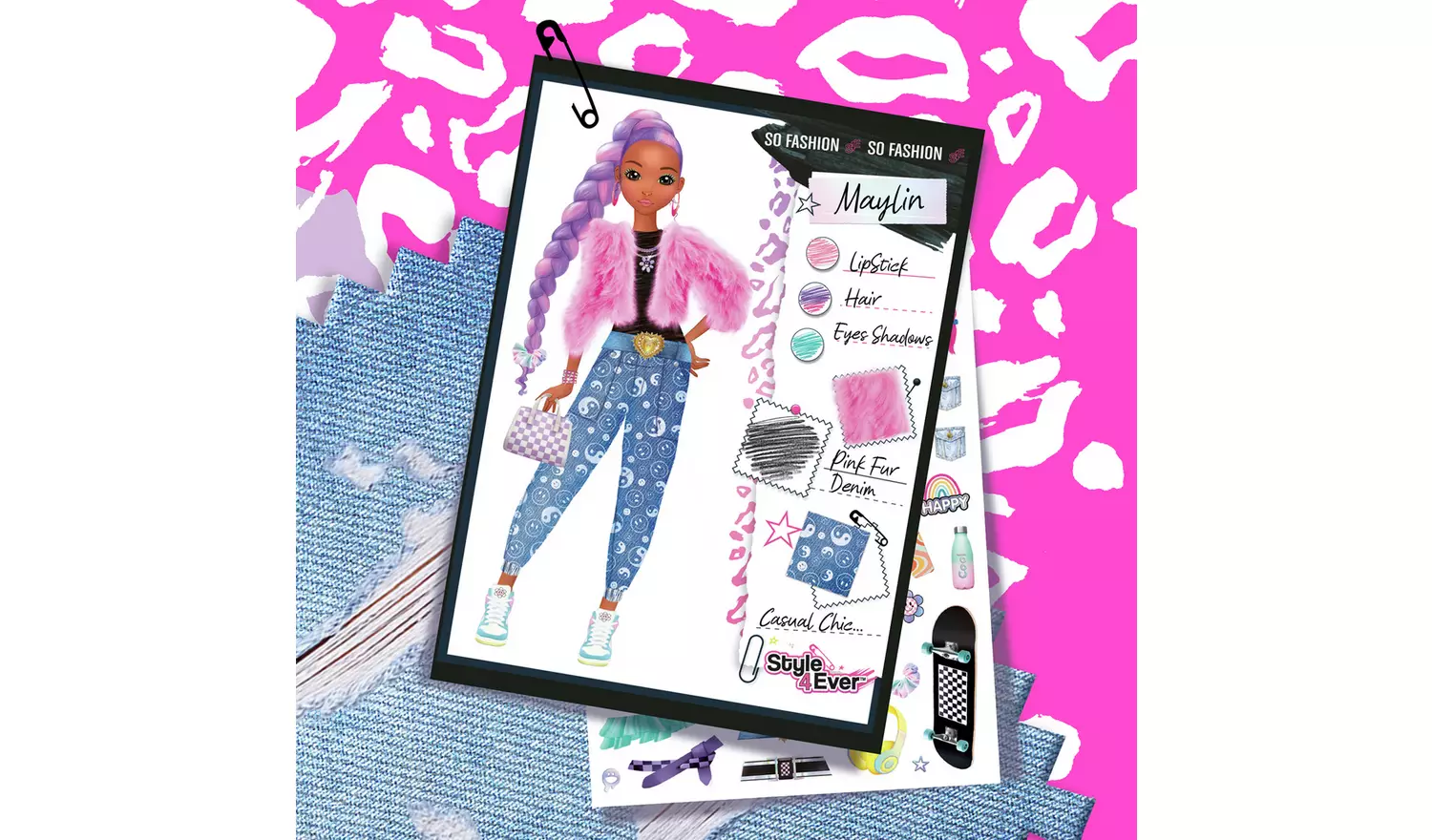 Style 4 Ever Fashion Designer Studio - Purple