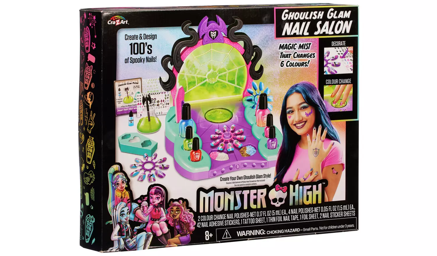 Monster High Ghoulish Glam Nail Salon
