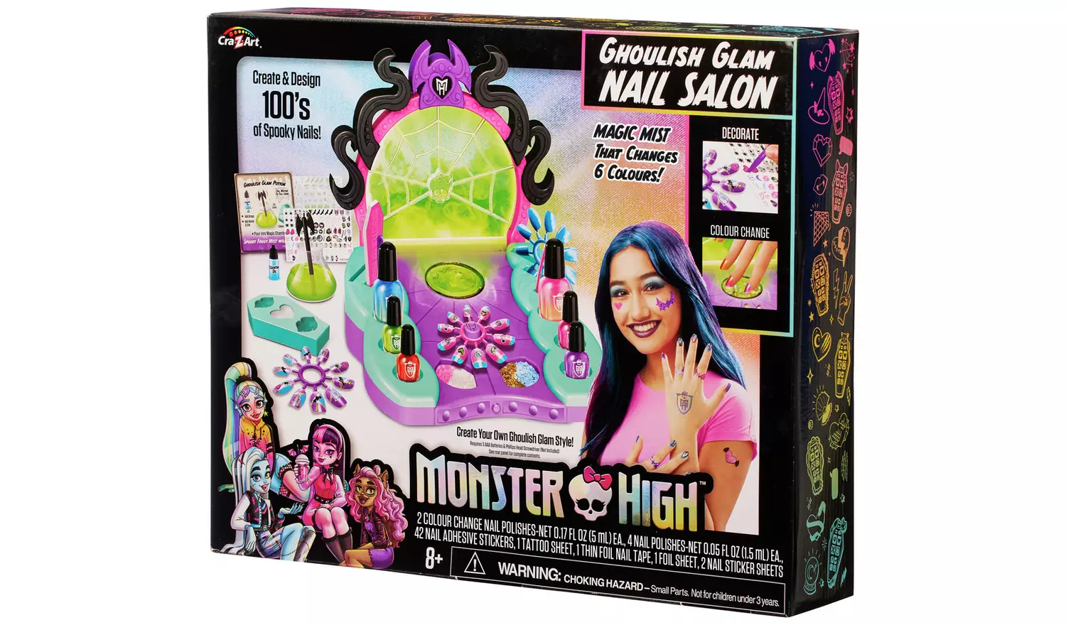 Monster High Ghoulish Glam Nail Salon