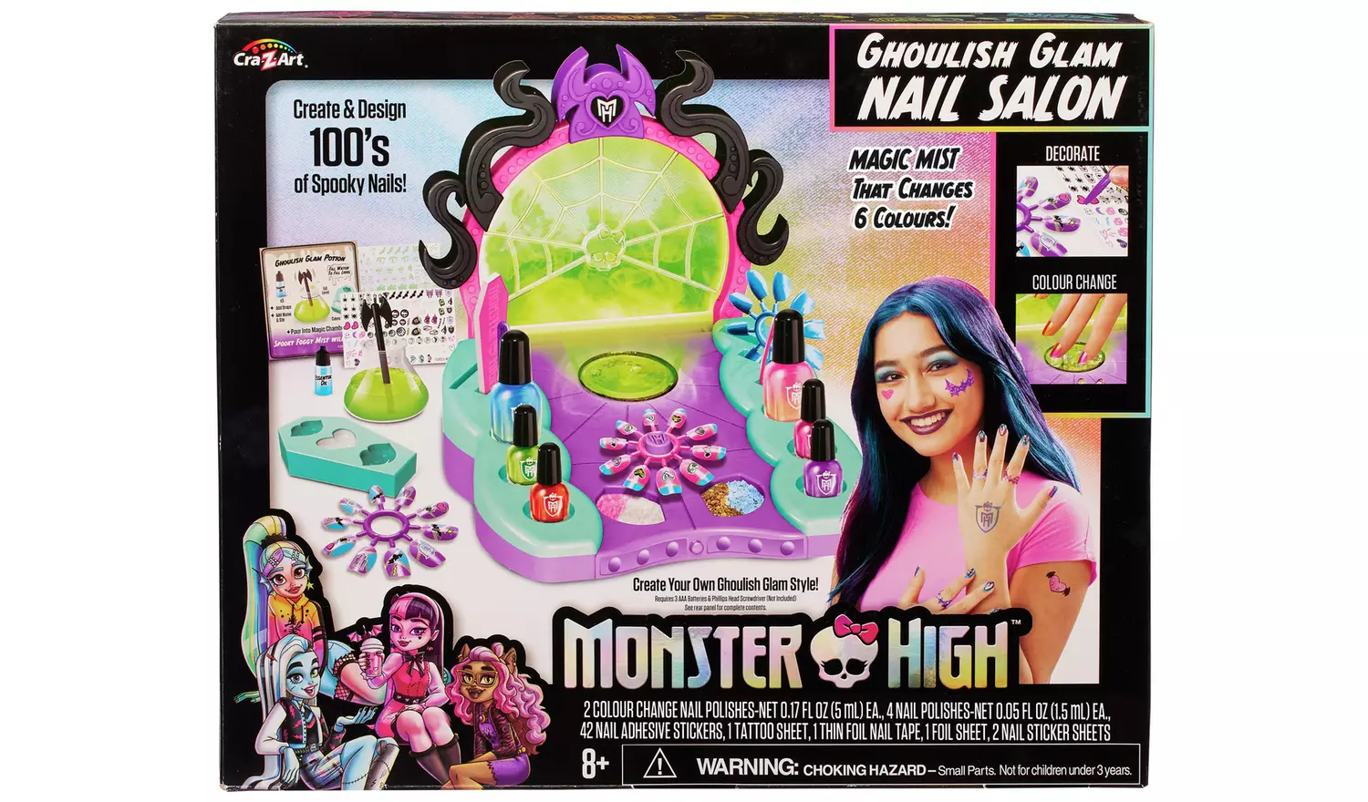 Monster High Ghoulish Glam Nail Salon