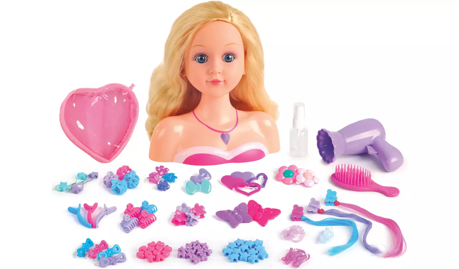 Chad Valley 100 Piece Styling Dolls Head - 9inch/25cm