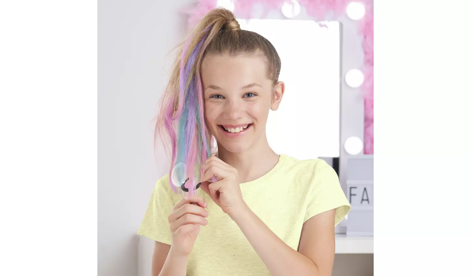 FabLab Hairlights Kids Colour Hair Chalks Kit