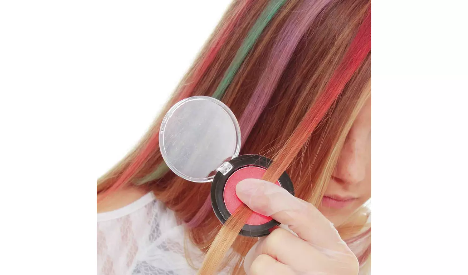 FabLab Hairlights Kids Colour Hair Chalks Kit