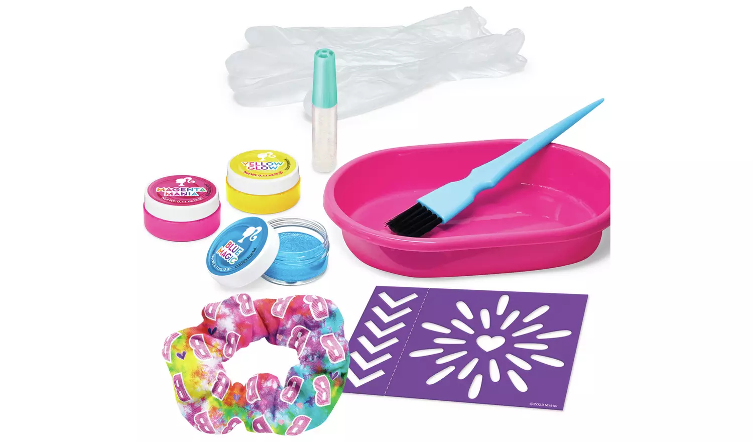 Barbie Rainbow Tie Dye Hair Designer