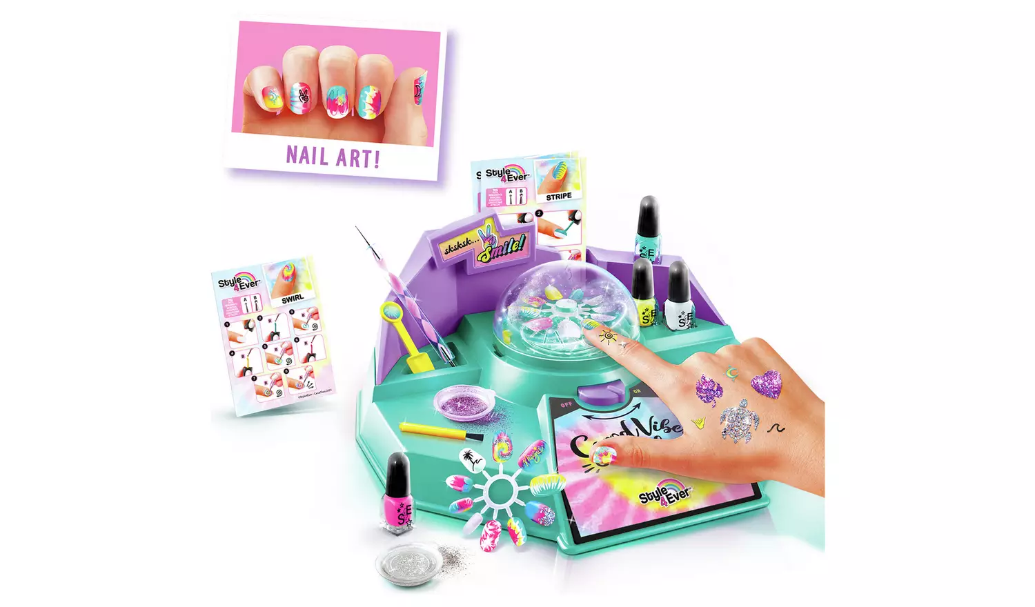 Style 4 Ever Tie Dye Nail and Tattoo Salon