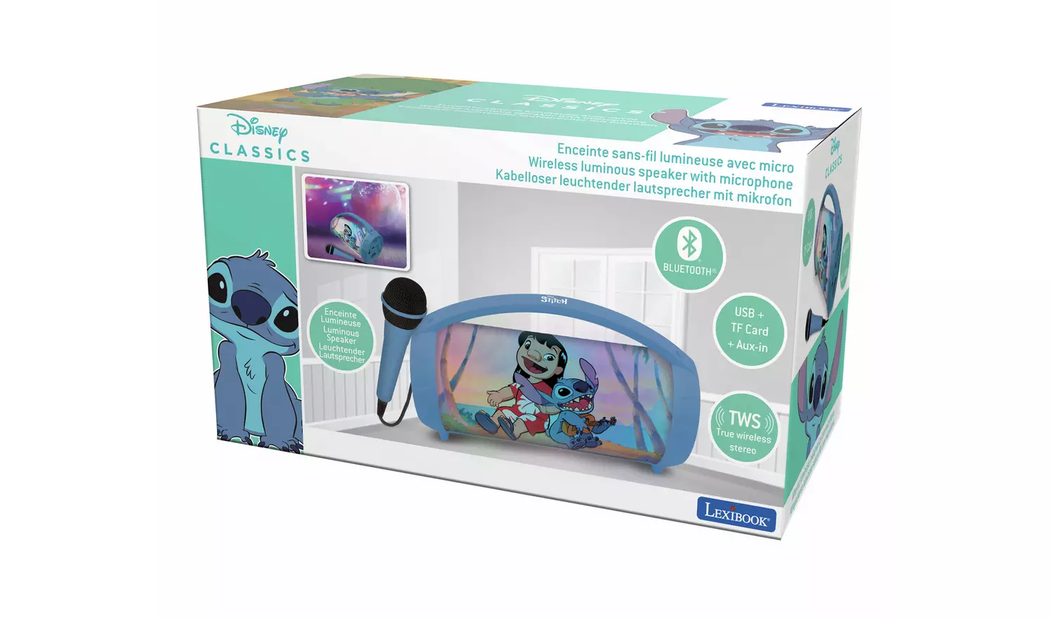 Disney Stitch Lexibook Karaoke