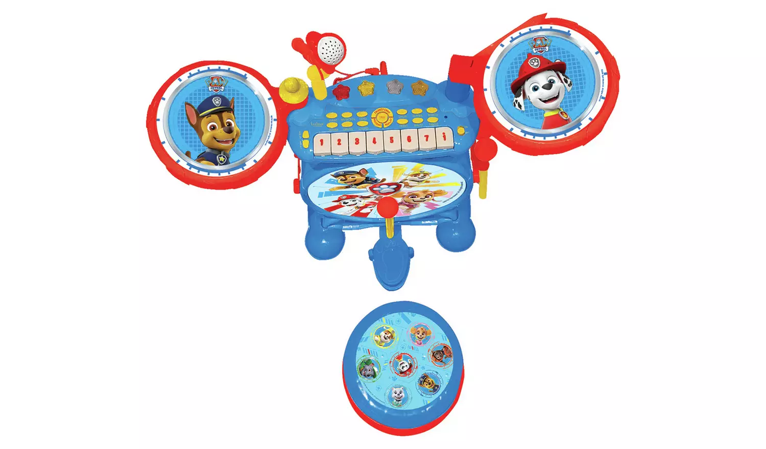 PAW Patrol Lexibook Complete Electronic Drum Kit