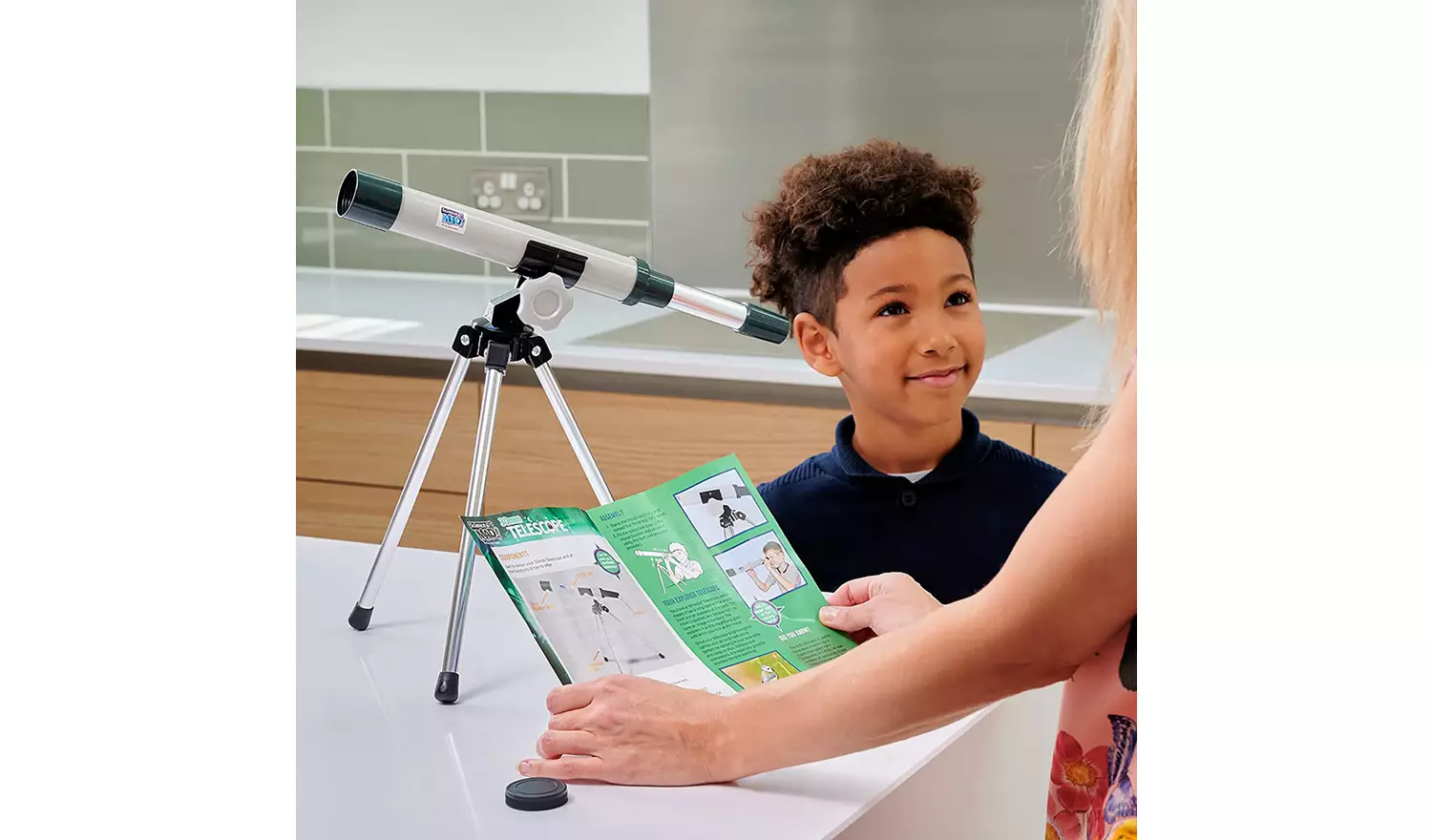 Science Mad 30mm Telescope with Tripod