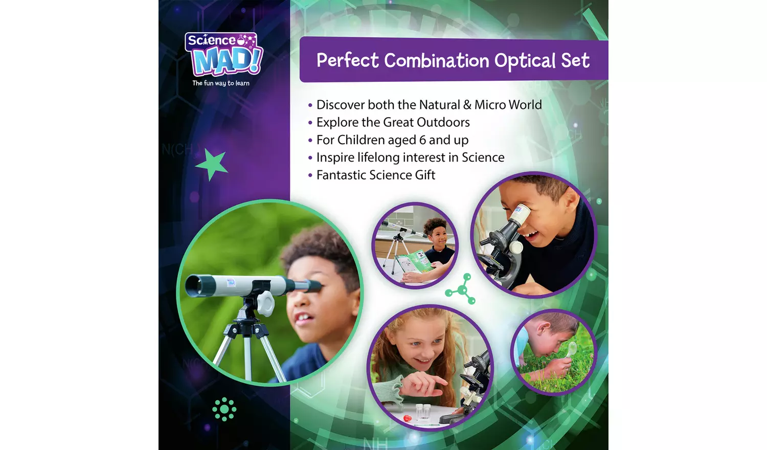 Science Mad Telescope and Microscope