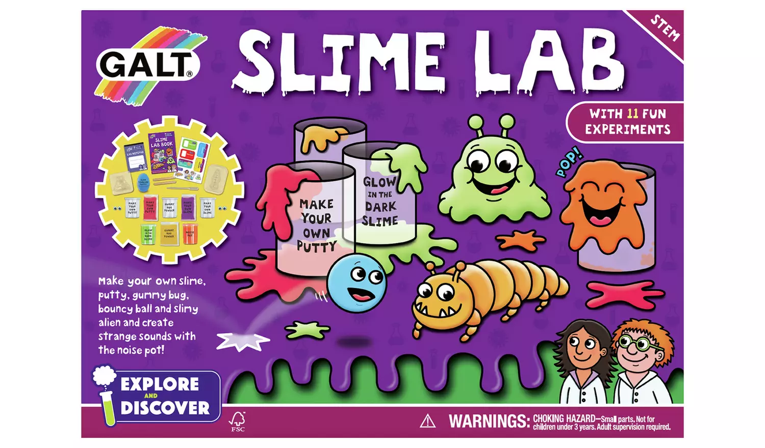 Galt Toys Slime Lab Kit